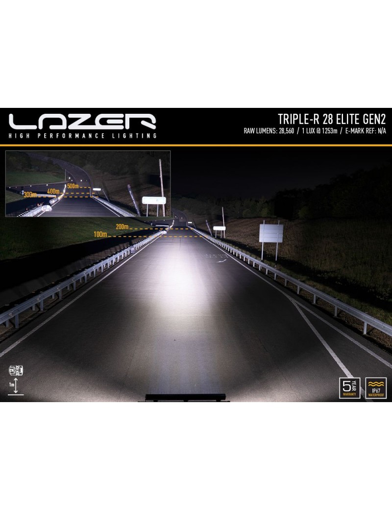 Barre LED Lazer Lamps Triple R 28 GEN2 Elite