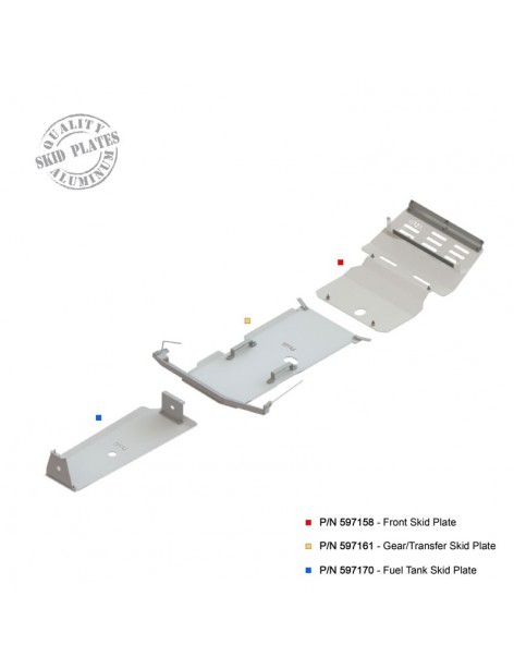 Blindages de protection chassis Asfir Mitsubishi L200 2006.2015