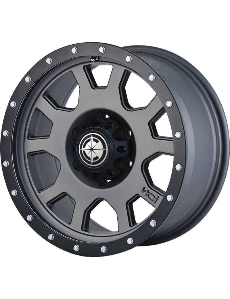 Jante aluminium OC Wheels OC135 Gun Metal 17 pouces