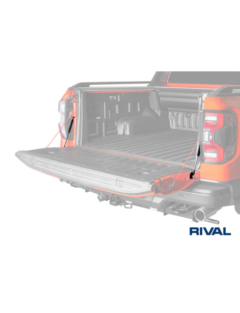 Kit vérins assistance hayon Rival Ford Ranger + Raptor 2023-2024