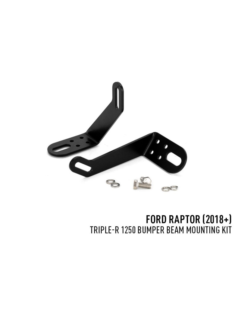 Kit support pour barre LED Triple-R 1250 Ford Ranger Raptor 2018-2022