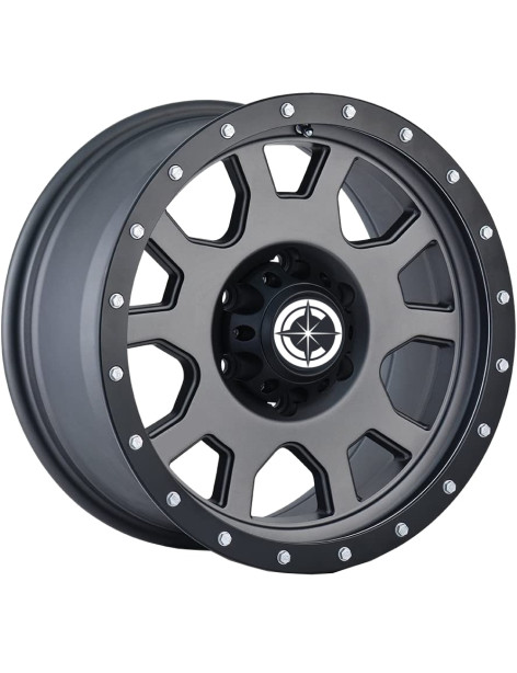 Jante aluminium OC Wheels OC135 Gun Metal 17 pouces