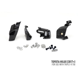 Kit support pour barre LED Triple-R4 Toyota Hilux 2016-2020