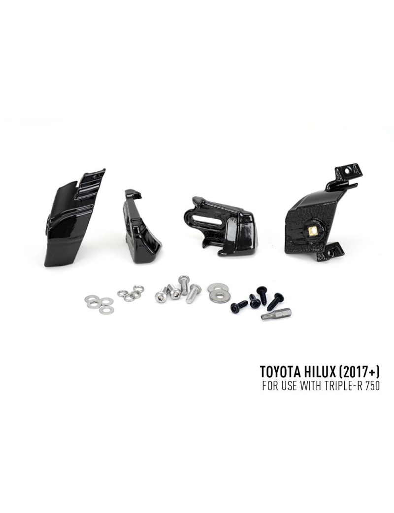 Kit support pour barre LED Triple-R4 Toyota Hilux 2016-2020