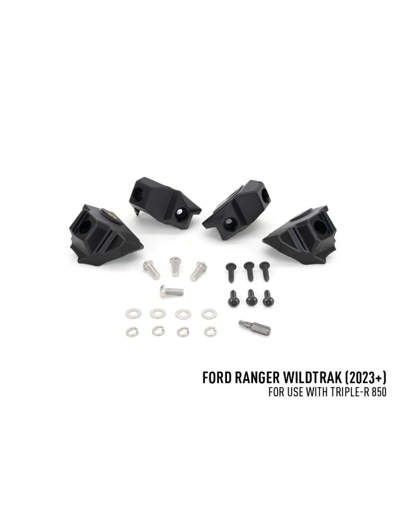 Kit support pour barre LED Triple-R6 Ford Ranger Wildtrak 2023-2024