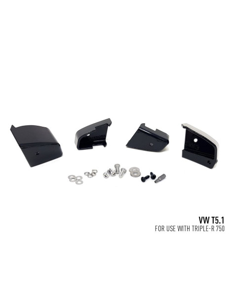 Kit support pour barre LED Triple-R4 Volkswagen T5