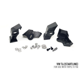 Kit support pour barre LED Triple-R4 Volkswagen T6 Startline