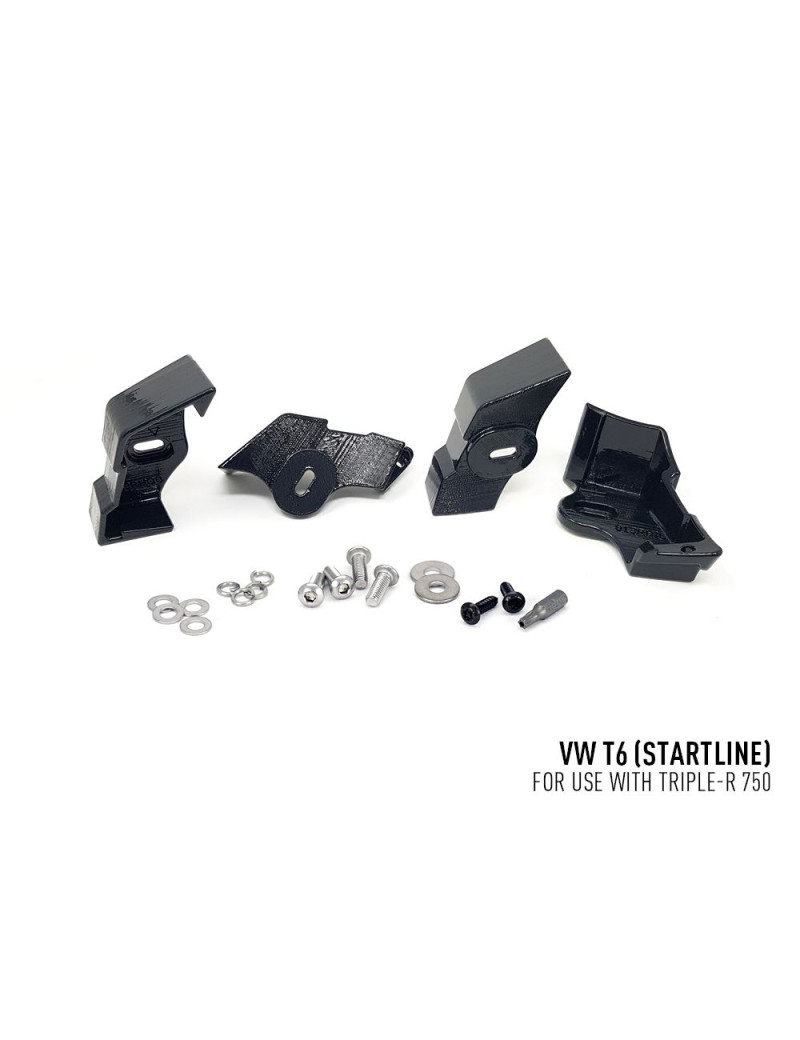 Kit support pour barre LED Triple-R4 Volkswagen T6 Startline