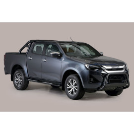 Pare-buffle avant Noir homologué Isuzu D-Max 2024+