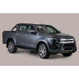 Pare-buffle acier Noir Super Bar homologué Isuzu D-Max 2024-2025