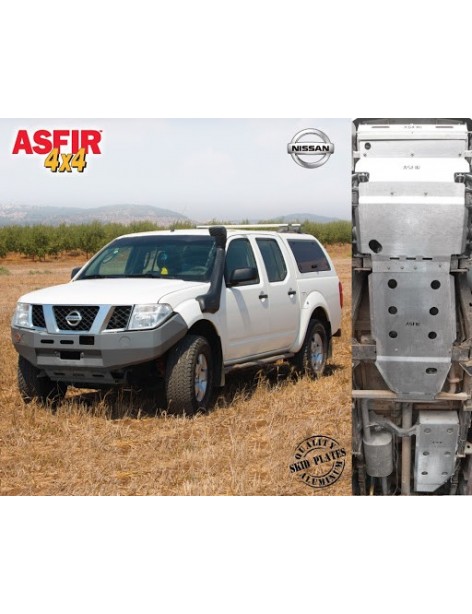 Blindages aluminium Asfir Nissan Navara D40 2005-2015